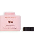 Revolution Beauty, Loose Baking Powder, Makeup Setting Powder, Shine, Rose, 1.13 Oz