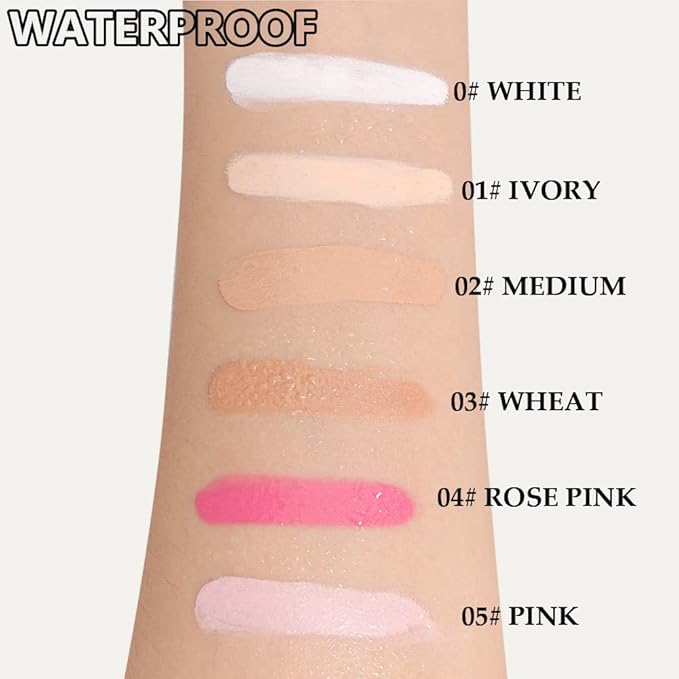 12ML Eyeshadow Primere Rose Pink Color,Eyeshadow Base Cream Base For Eyeshadow Concealer Eyeliner Cream Concealer Eye Base For Eyeshadow (04)