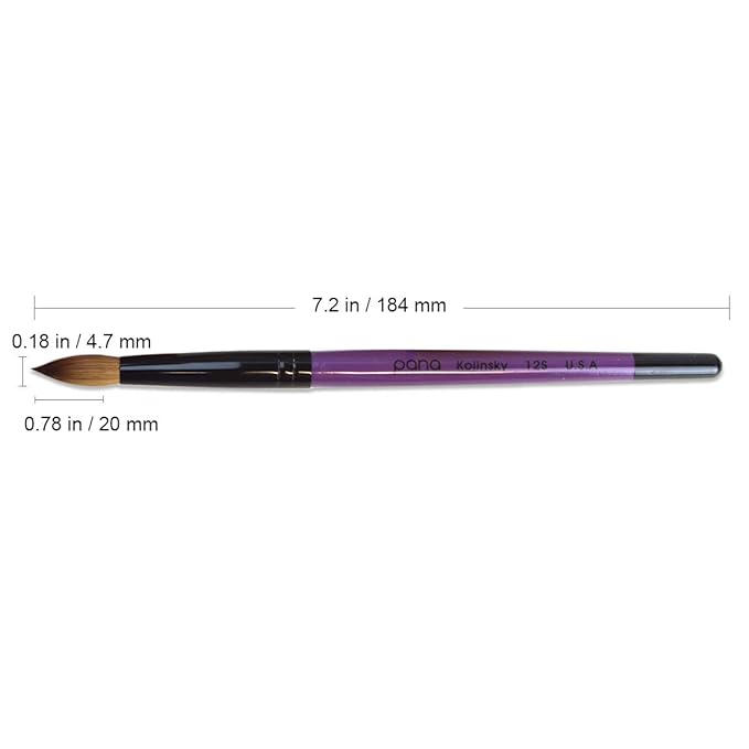 Pana pure kolinsky hair acrylic