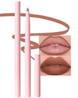 evpct Orange Nude Brown Matte Creamy Retractable Lip Liner Pencils for Women Shaping & Sculpting Lips, Long Lasting Waterproof Rich Lip Colors Liner Crayon Lipstick Pencils delineador de labios