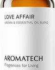 AromaTech Love Affair Aroma Essential Oil Blend: Luxury Hotel Inspired Aromatherapy with Jasmine, Saffron, Cedar & Amber for Ultrasonic Diffusers & Nebulizers - 4 fl oz, 120 mL