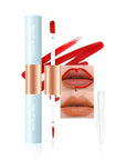 Matte Lip Stain Peel Off Lip Gloss& Lip Liner 2-in-1: One end defines lips with precision liner, the other peels off to reveal long-lasting, waterproof, smudge-proof, transfer-proof matte color.3#