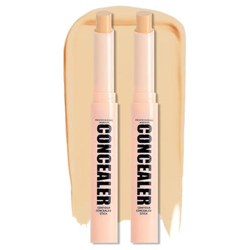 Kaely 2Pcs PROFESSIONAL MAKEUP Correcting Concealer Stick,Medium Coverage