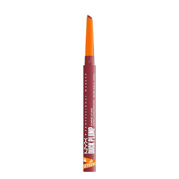 NYX PROFESSIONAL MAKEUP Duck Plump Plumping Lip Liner, Matte Pencil With Up To 10HR Wear, Flirty Flip (Pink Lip Liner)