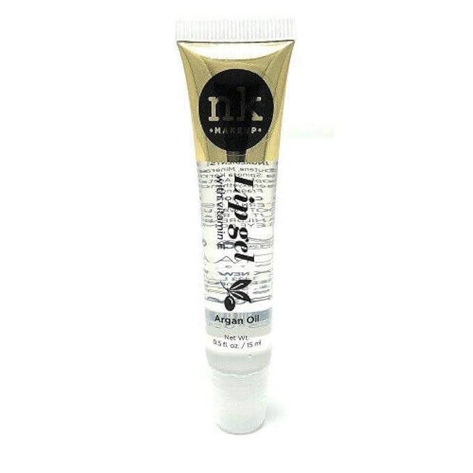 Nicka K New York 5 PACK NK Lip Gel with Vitamin E Bubble Gum, Argan, Strawberry, Cherry and Rosehip Lip Gloss