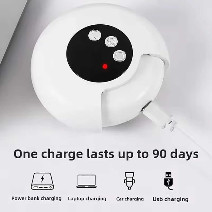 Electric Nail Trimmer and Polisher, 2-in-1 Portable Clipper with LED Display, 3 Speed Settings, Rechargeable (White)