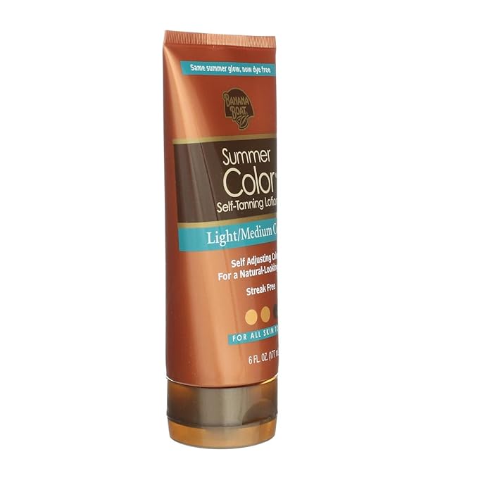 Banana Boat Self-Tanning Lotion, Light/Medium