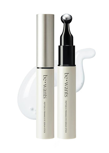 Bewants Peptide-X Firming Eye Serum Stick with Rice-Derived PDRN, Niacinamide – Cooling Under Eye Treatment for Puffiness, Dark Circles & Fine Lines (2 Pack)