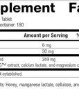 Standard Process Biost - Teeth and Bone Health Supplement with Whole Food Magnesium Citrate, Calcium Lactate, Manganese, and More - 180 Tablets