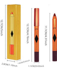 Deep Purple Red Lip Liner Pencil, Smooth Matte Lipstick Crayon with Lip Pencil Sharpener for Women, Velvet Smudge Proof Smudgeproof Waterproof No Transfer Makeup Forever Lipliner 512#