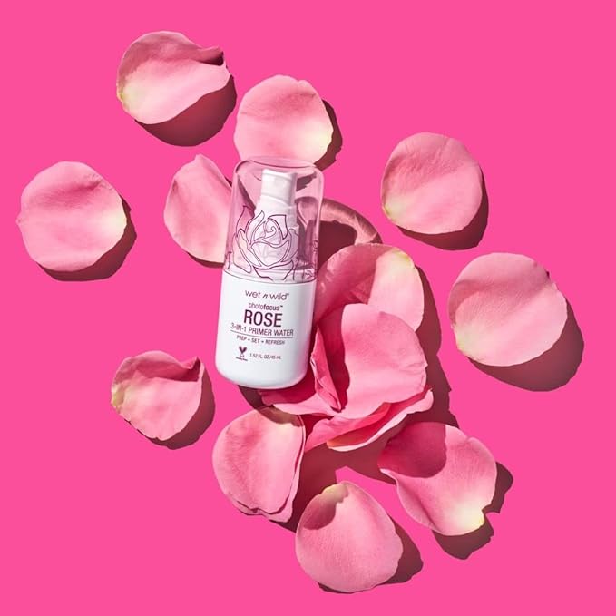 wet n wild Photo Focus Primer Water, Rose 1.52 Ounces
