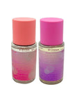 Victoria's Secret Pink Bubbly Body Mist Travel Size 2.5 fl oz (Warm & Cozy and Fresh & Clean)