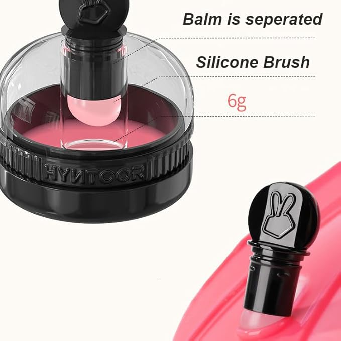 1 PC Macaron Canned Lip Essence High Glossy Lip Jelly, Mirror Effect Lip Glaze Mirror Effect Lip Balm, Moisturizing & Plump Lip Gloss (L05, 6g)