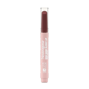 High Shine Glossy Lip, Nourishing Lip Gloss with Maracuja Oil, Antioxidant Vitamin E & Vitamins, Non-Retractable, Buildable Pigmented Color, Nearly Neutral, 0.07 oz