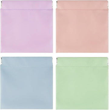 4 pcs cosmetic bag snap