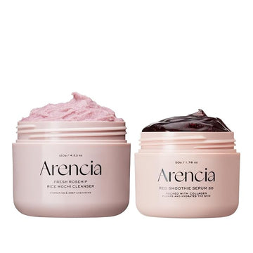 Arencia Collagen Pore Perfection Duo, 2-Step Skincare System for Firming, Smoothing, Pore Minimizing