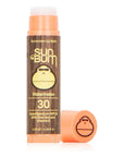 Sun Bum SPF 30 Sunscreen Watermelon Lip Balm - Moisturizing Aloe Vera and Vitamin E - Vegan and Cruelty Free - Broad Spectrum UVA/UVB Lip Protection - 0.15 oz Stick