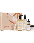 Herb’N Eden - Dry Skin Facial Kit - Cleanse, Mist, Moisturize, & Nourish - Natural Ingredients & Essential Oils - Made in USA - 5 Product Set includes Wash, Mist, Serum, Body Butter, Sisal
