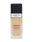 Liquid Norrsken Foundation - Silky Smooth Coverage - Luminous, Dewy Finish for Dry and Dull Skin - Water Resistant and Vegan Makeup - 209 Svea - Warm Medium - 1.01 oz
