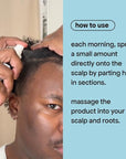 BONDIBOOST Intensive Thickening Spray [4.23 fl oz], Daily Leave In Hair Treatment to Reduce Hair Loss, Lightweight Mist for Thinning Hair + Density for Men & Women, Rosemary & Tea Tree Formula