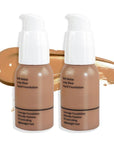 2Pcs Matte Liquid Full Coverage Foundation, Flawless Soft of 2)