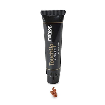 Mehron Makeup TouchUp Anti-Shine Gel | Matte Primer (Dark Tint)