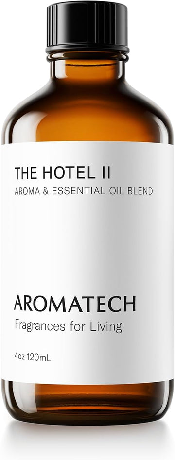 AromaTech Hotel II Fragrance Essential Oils - for Aroma Oil Scent Diffusers (4 Fl Oz (Pack of 1), The Hotel II)