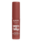 NYX PROFESSIONAL MAKEUP Smooth Whip Matte Lip Cream, Long Lasting, Moisturizing, Vegan Liquid Lipstick - Latte Foam (Pinky Mauve)