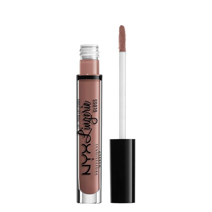 NYX PROFESSIONAL MAKEUP Lip Lingerie Gloss - Butter, Toffee Nude