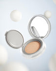 Rom&nd Nu Zero Cushion (02 Pure 21) Long Lasting, High Coverage, Semi Matte Finish, Flawless Complexion Without Cakey Face, Makeup Base and Fixer, Thinly Layered, Korean Cushion Foundation