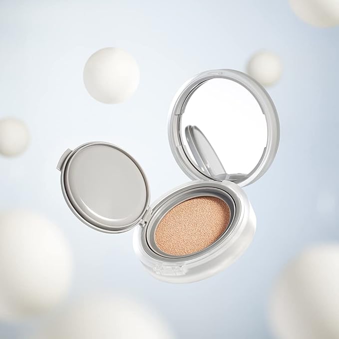Rom&nd Nu Zero Cushion (05 Sand 25) Long Lasting, High Coverage, Semi Matte Finish, Flawless Complexion Without Cakey Face, Makeup Base and Fixer, Thinly Layered, Korean Cushion Foundation