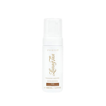 Loving Tan Purest Tanning Mousse NEW, Dark - Sunless Tanner Made From 97% Certified Organic & Naturally Derived Ingredients - Up to 5+ Self Tan Applications Cruelty Free, Vegan Friendly - 3.3 Fl Oz