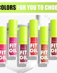 8 Colors Lip Oil Lip Glaze, Hydrating Lip Glow Oil Big Brush Head Shiny Moisturizing Lip Gloss, Long Lasting Non-sticky Fresh Transparent Tinted Plumping Lip Oil (# 06)