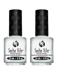 Seche Vite Dry Fast Top Coat for Nail Polish and Manicure, 0.5 oz, 2-pack