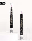 Kaely 2Pcs Cream Eyeshadow Stick Set for Eyes,Pink & Light Purple Shimmer Pen,Eye Brightener Halloween Makeup,sombras para ojos,Smooth Eye Shadow Highlighter Crayon Pencil Waterproof,07+08