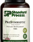 Standard Process ProSynbiotic - Whole Food Bowel, Immune Support, Digestion and Digestive Health with Bifidobacterium, Chicory Root, Lactobacillus Acidophilus, and Inulin - Vegetarian - 90 Capsules