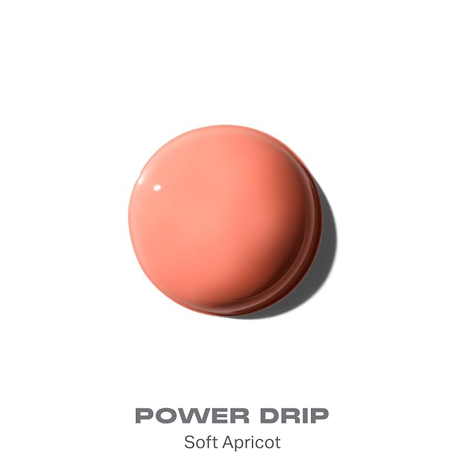 Morphe Hot Shot Blush Drops - Hydrating, Buildable Liquid Blush for Cheeks with Niacinamide and Antioxidants- Buildable, Waterweight Formula for a Natural Finish - Power Drip (0.5 Fl Oz)