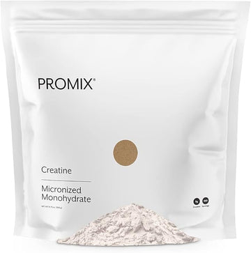 ProMix Creatine Monohydrate Powder, Unflavored - 180 Servings, 5g of Micronized Creatine per Serving - Increase Muscle Gain, Strength & Power & Supports Recovery - Gluten-Free