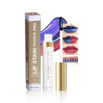 Lip Stain - Wipe-Off & Peel Off Lip Color | Waterproof, Long Lasting, Transfer-Resistant, Smudge-Proof Lip Tint | Easy Wipe Finish, High Pigment | All-Day Vibrant Kiss-Proof Lip Stain,Soft Rosy Brown