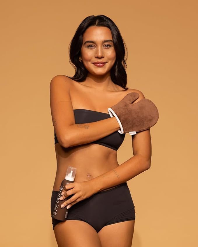Sunless Tan Applicator Mitt - Streak-Free Self Tanning Glove for Home Use, Ensures Even Application, Reusable & Washable, for All Self Tanner Lotions, Mousses & Creams - 1 Pack