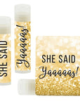 Andaz Press Bridal Shower Bachelorette Party Glitter