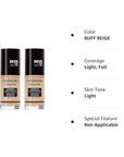 COVERGIRL Trublend Matte Made Liquid Foundation, M15 Buff 2 Count
