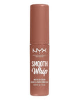 NYX PROFESSIONAL MAKEUP Smooth Whip Matte Lip Cream, Long Lasting, Moisturizing, Vegan Liquid Lipstick - Pancake Stacks (Cool Beige Nude)