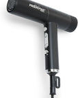 Jerdon Hair Dryer with High Speed Low Noise Brushless Motor for Fast Drying and Includes Acessories - JHD100KB