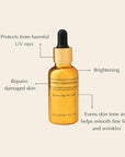 Vegan antioxidant rejuvenating face serum
