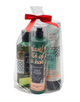 Bath & Body Works Emily in Paris MACARON CLOUD 3pc Bundle Gift Set with a Red Bow for Holidays - Mist, Body Cream, Shower Gel - Full Size