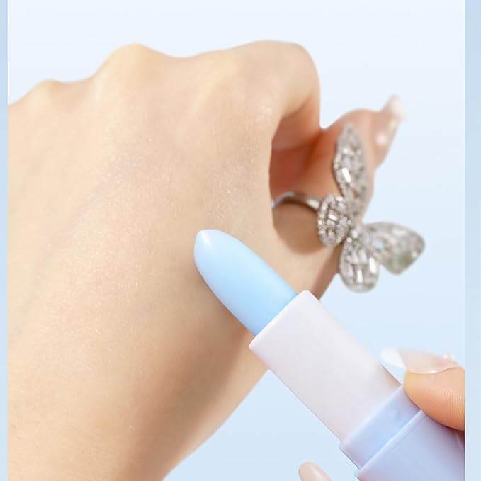 2PCS Hyaluronic Acid Lipstick,Soothing Lip Lines Lip Balm,Moisturizing, Softens and Reduces Lip Lines,Lip Care Daily Use Lip Balm Nourishes All Lip Skin Types