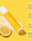 Glow+ Dewy Face Sunscreen with SPF 50+ & PA+++ | Blue Light Protection & No White Cast | Helps Give Glowing Skin with Papaya & Vitamin C | 1.76 Oz/50g