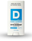 Duke Cannon Aluminum-Free Deodorant for Men - Air Defense, Fresh Water + Citrus, 3 oz – Long-Lasting, Clear Glide, Skin-Soothing Formula (Superior)