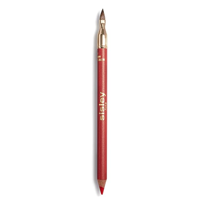 Sisley Paris Phyto-Levres Perfect, 7 Ruby - Firm, Gentle, Easy-Glide Lip Pencil - Nourishes, Hydrates & Comforts Lips - Long-Wear Formula - Includes Brush & Sharpener